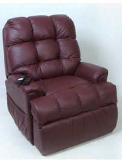 Infinite Position Full Sleeper Lift Chair w/ Memory Foam