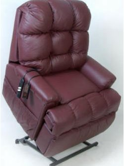 Infinite Position Full Sleeper Lift Chair w/ Memory Foam