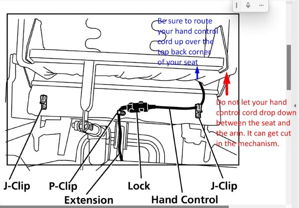 Autodrive Hand Control for PR515