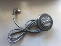 Black Round Mounting Switch